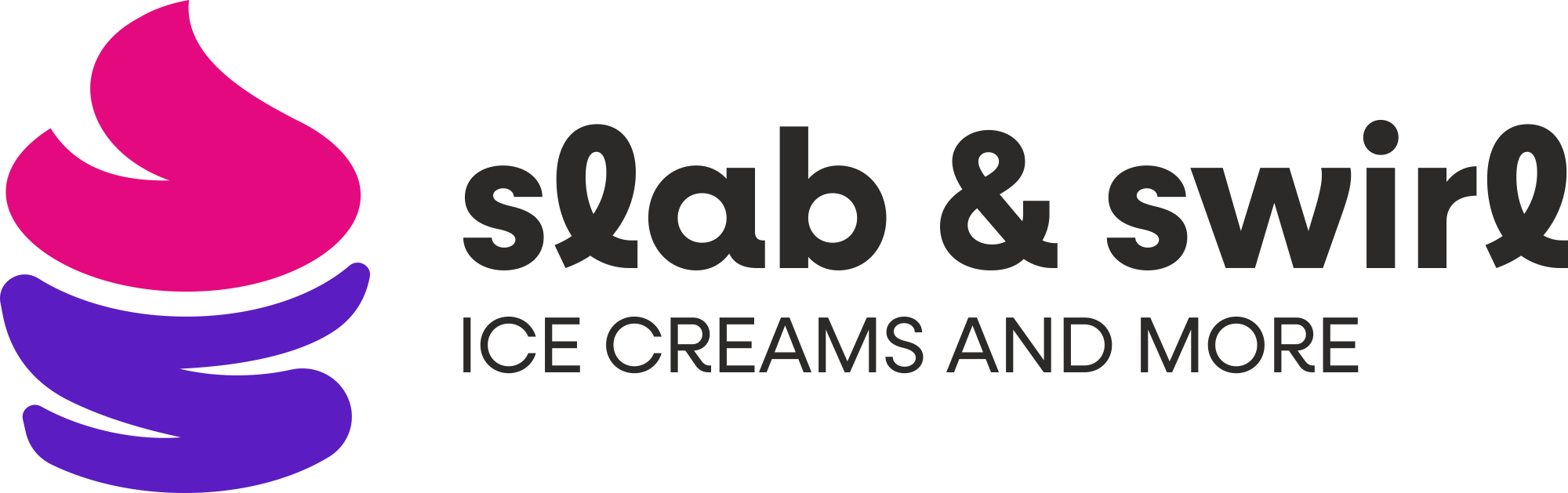 Slab & Swirl ice cream and dessert shop in Irving, Texas